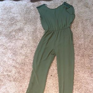 Zara Green Jumpsuit